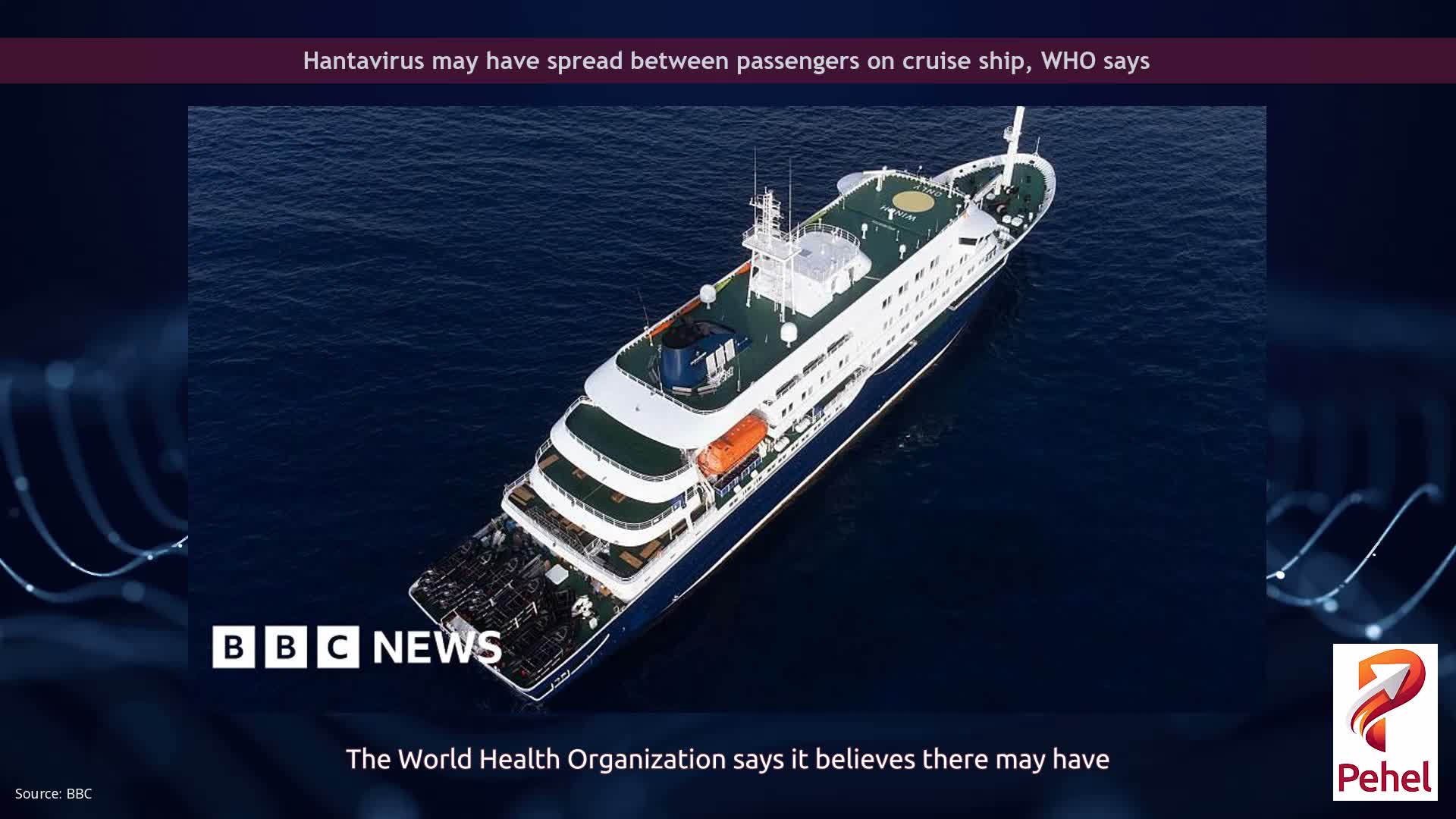 Hantavirus may have spread between passengers on cruise ship, WHO says