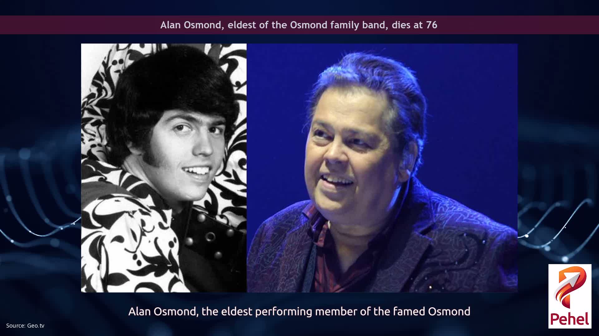 Alan Osmond, eldest of the Osmond family band, dies at 76