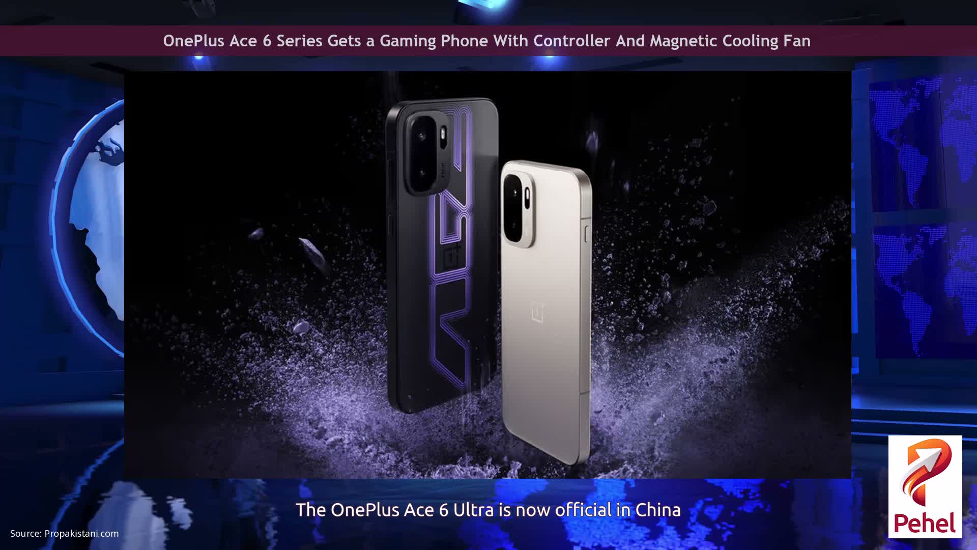 OnePlus Ace 6 Series Gets a Gaming Phone With Controller And Magnetic Cooling Fan