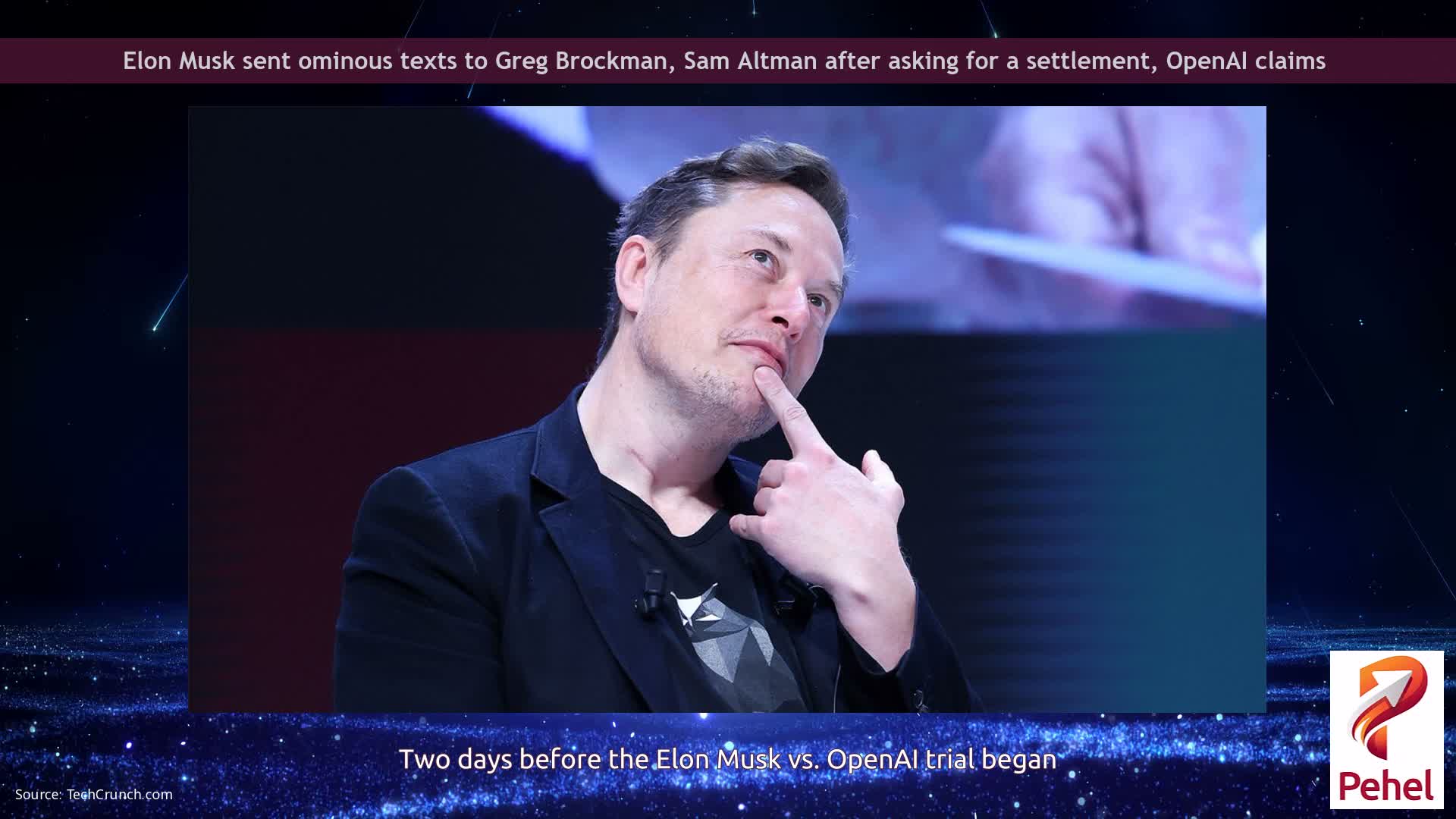 Elon Musk sent ominous texts to Greg Brockman, Sam Altman after asking for a settlement, OpenAI claims