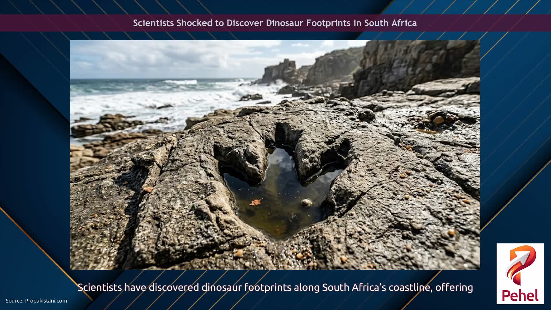 Scientists Shocked to Discover Dinosaur Footprints in South Africa