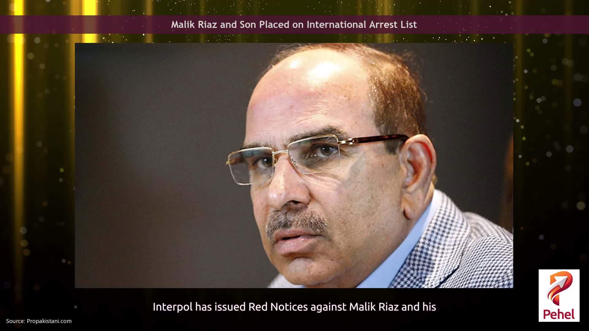 Malik Riaz and Son Placed on International Arrest List
