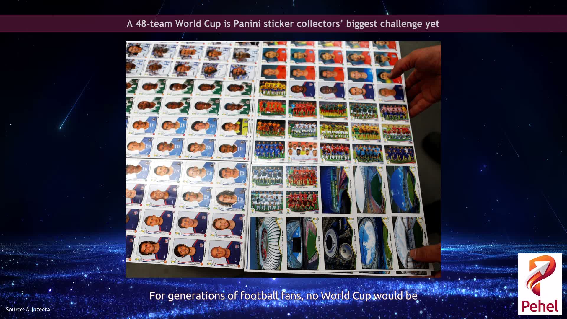 A 48-team World Cup is Panini sticker collectors’ biggest challenge yet