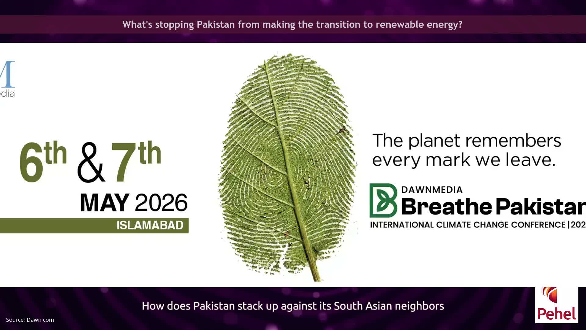What's stopping Pakistan from making the transition to renewable energy?