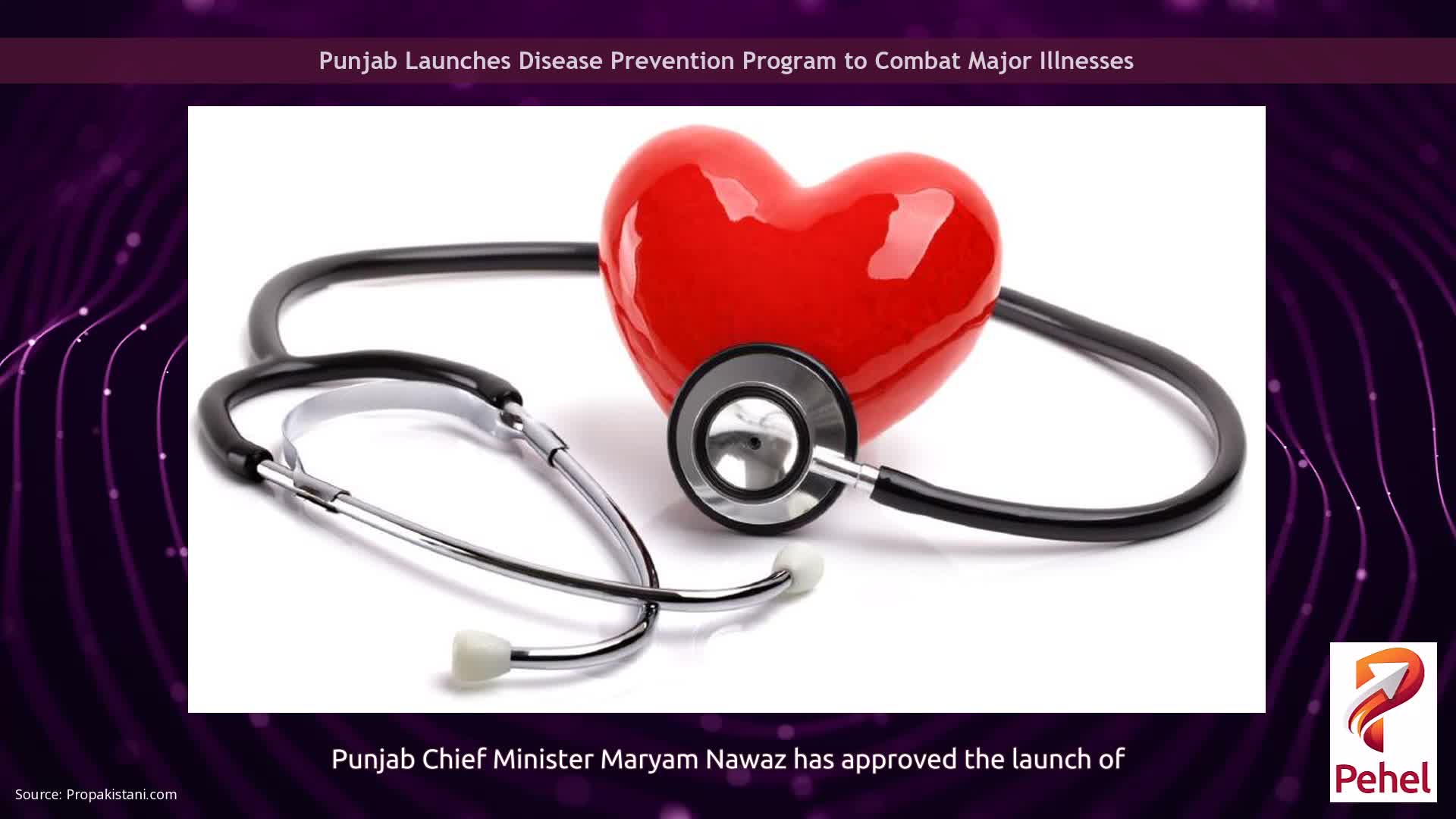 Punjab Launches Disease Prevention Program to Combat Major Illnesses