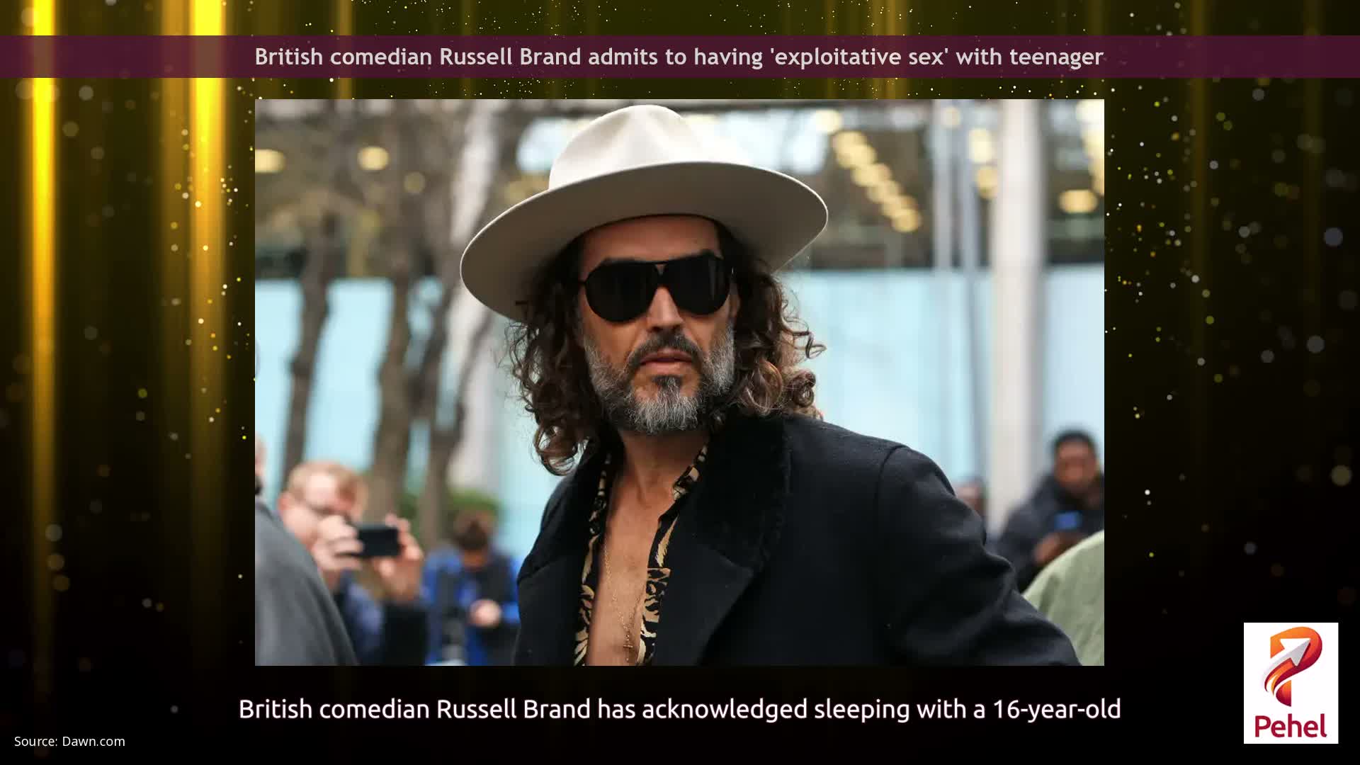 British comedian Russell Brand admits to having 'exploitative sex' with teenager