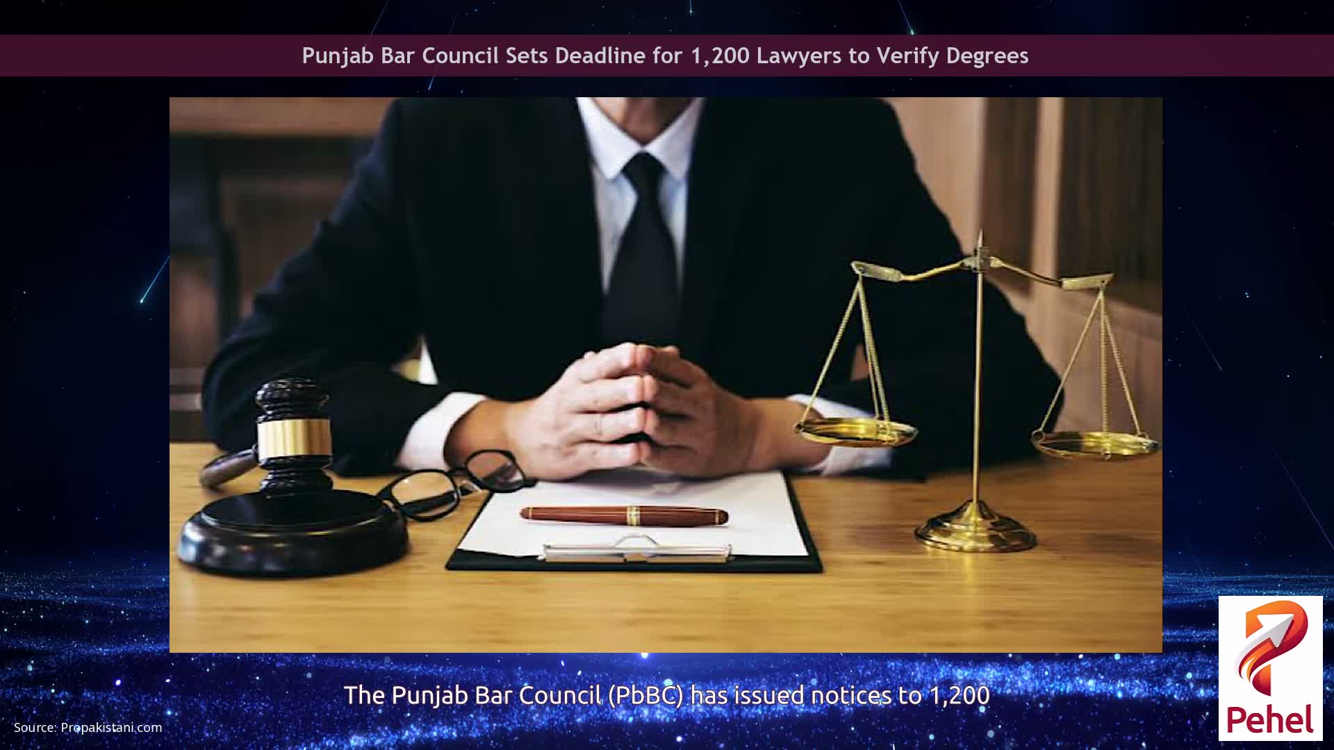 Punjab Bar Council Sets Deadline for 1,200 Lawyers to Verify Degrees