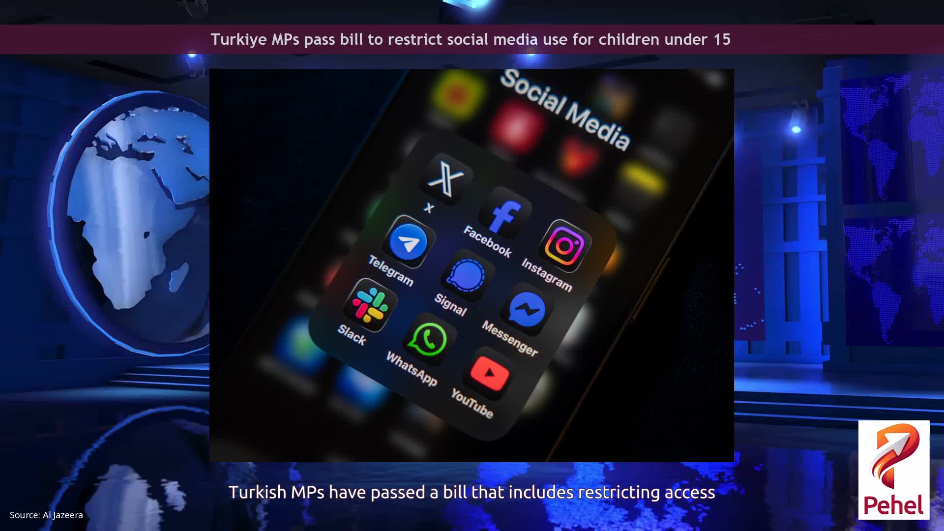 Turkiye MPs pass bill to restrict social media use for children under 15