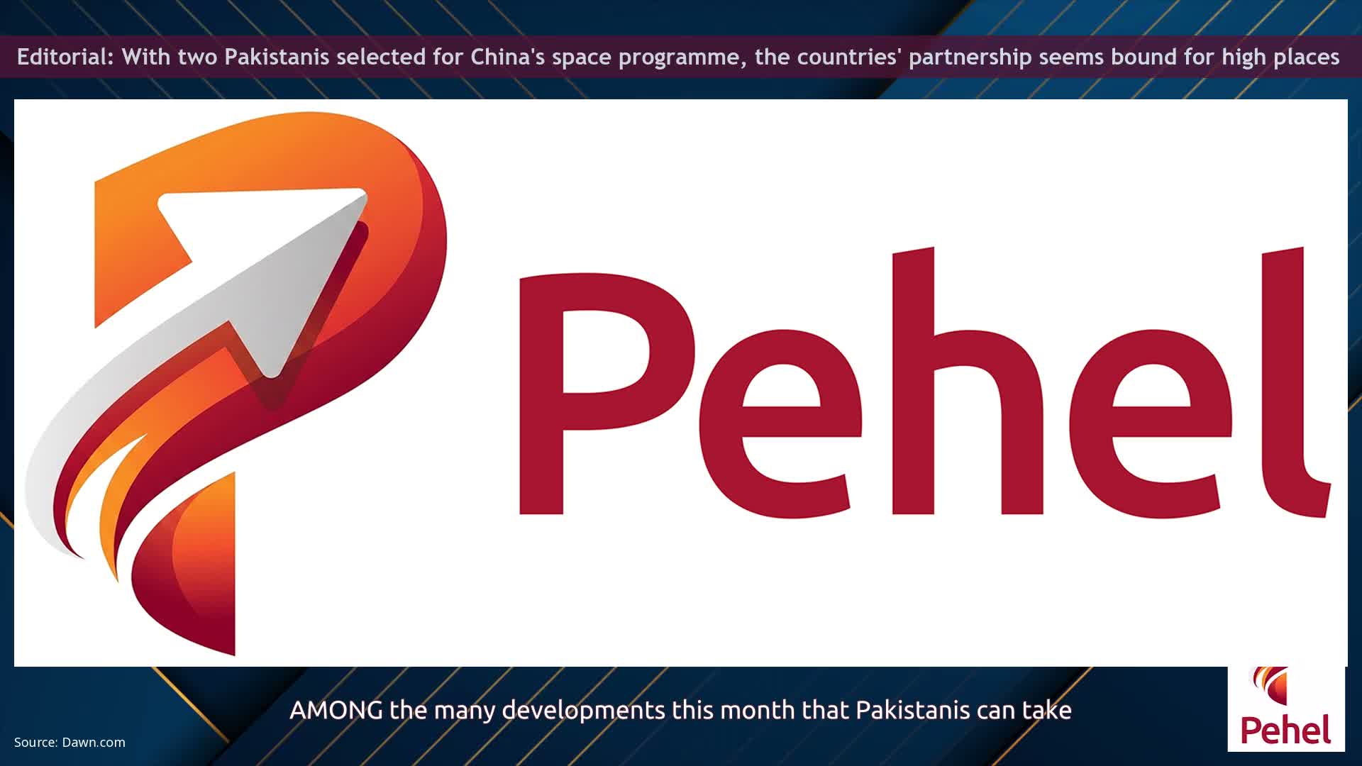 Editorial: With two Pakistanis selected for China's space programme, the countries' partnership seems bound for high places