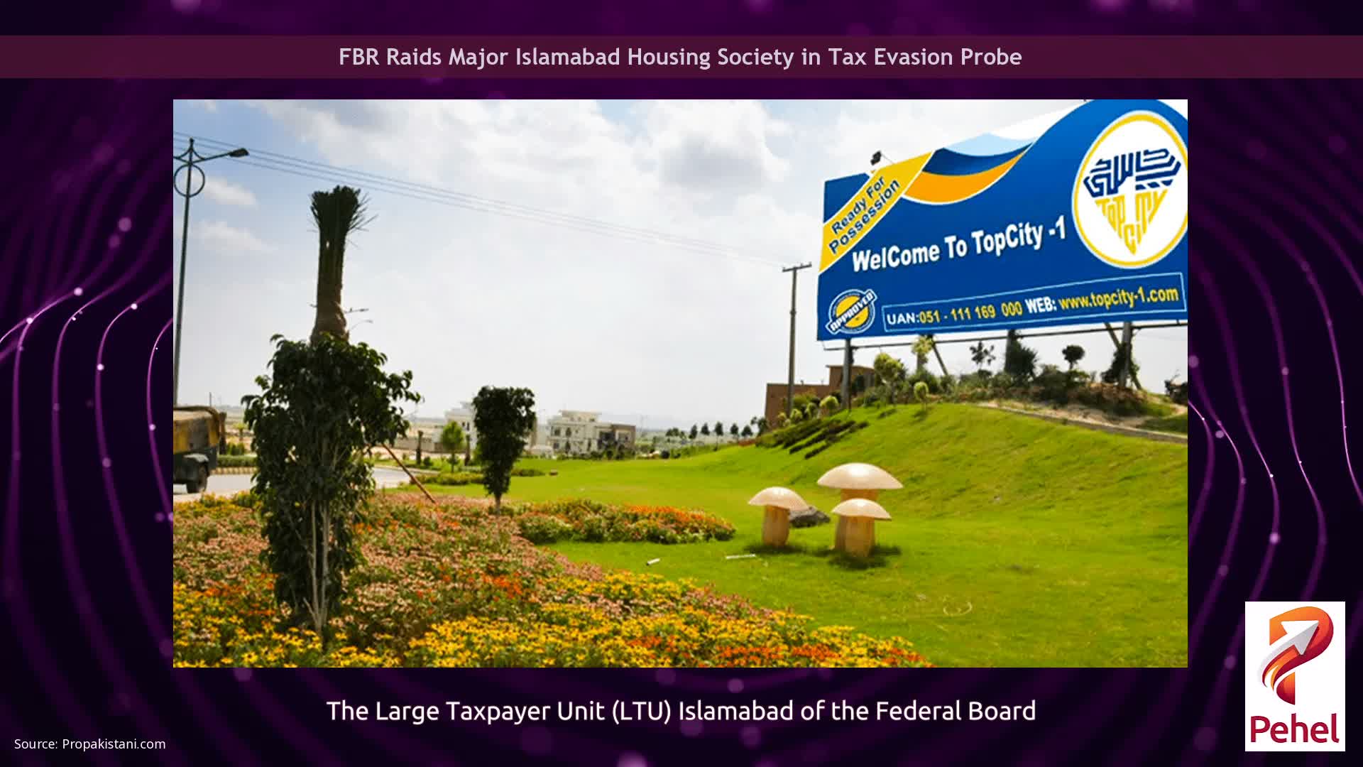 FBR Raids Major Islamabad Housing Society in Tax Evasion Probe
