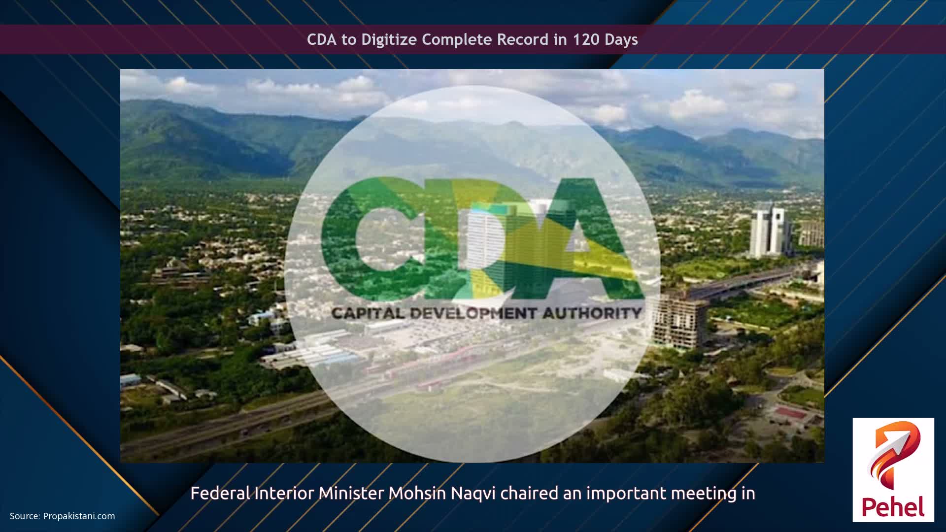 CDA to Digitize Complete Record in 120 Days