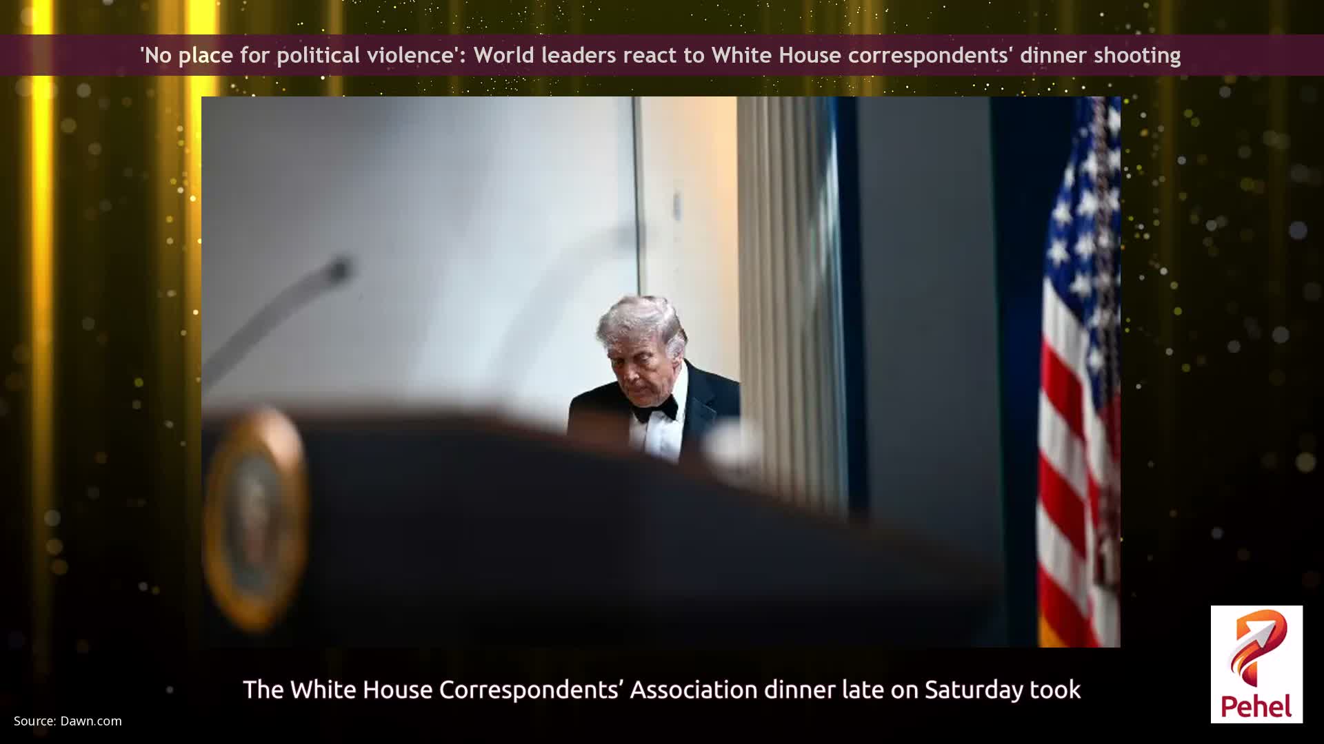 'No place for political violence': World leaders react to White House correspondents' dinner shooting