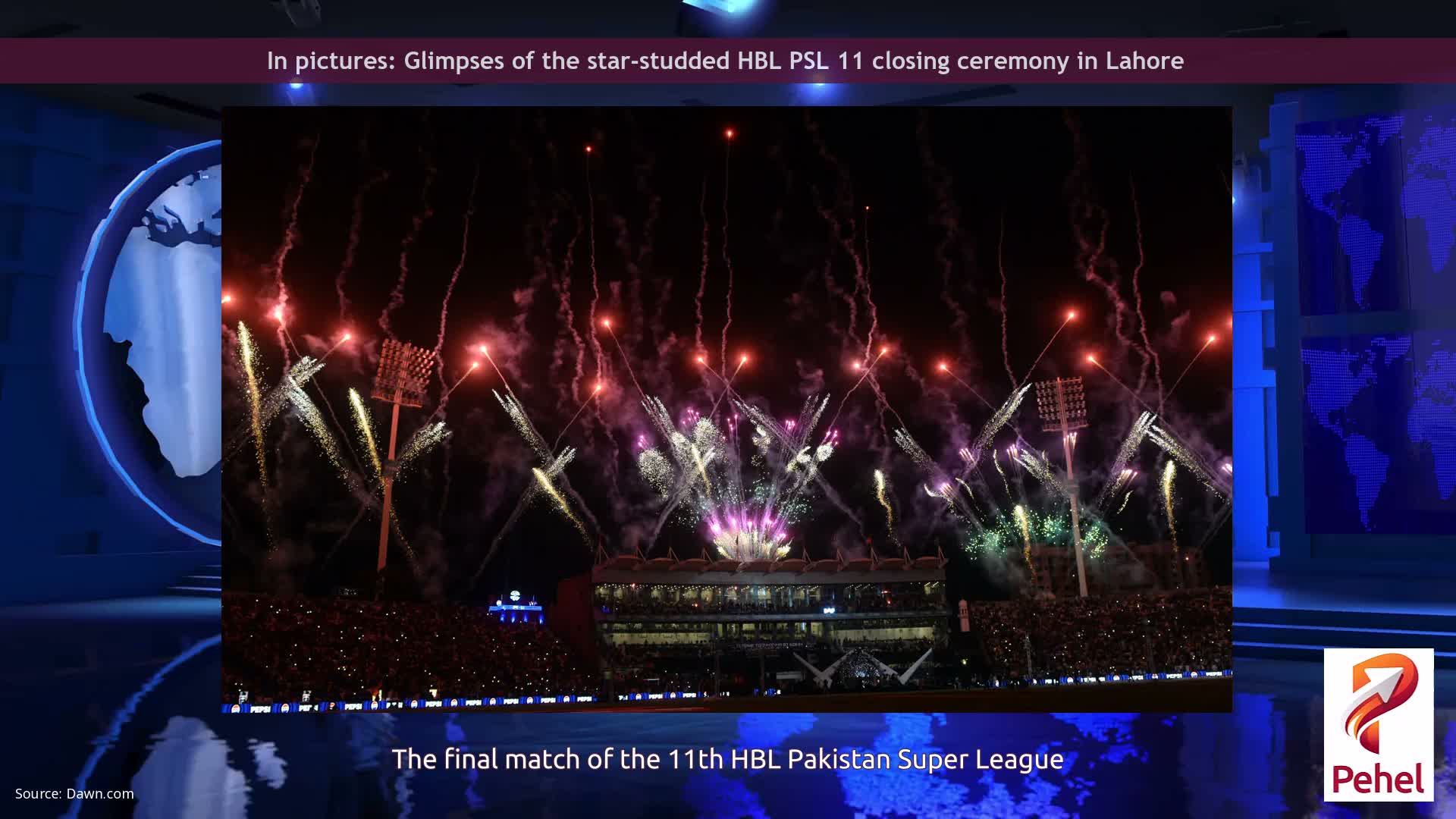 In pictures: Glimpses of the star-studded HBL PSL 11 closing ceremony in Lahore