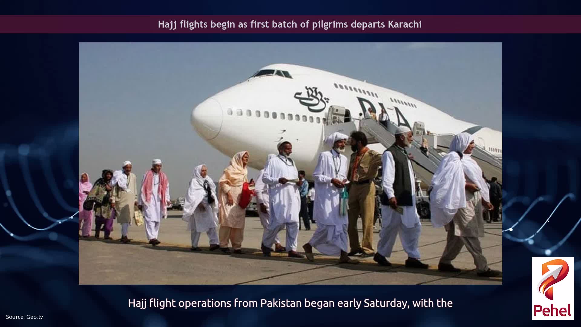 Hajj flights begin as first batch of pilgrims departs Karachi