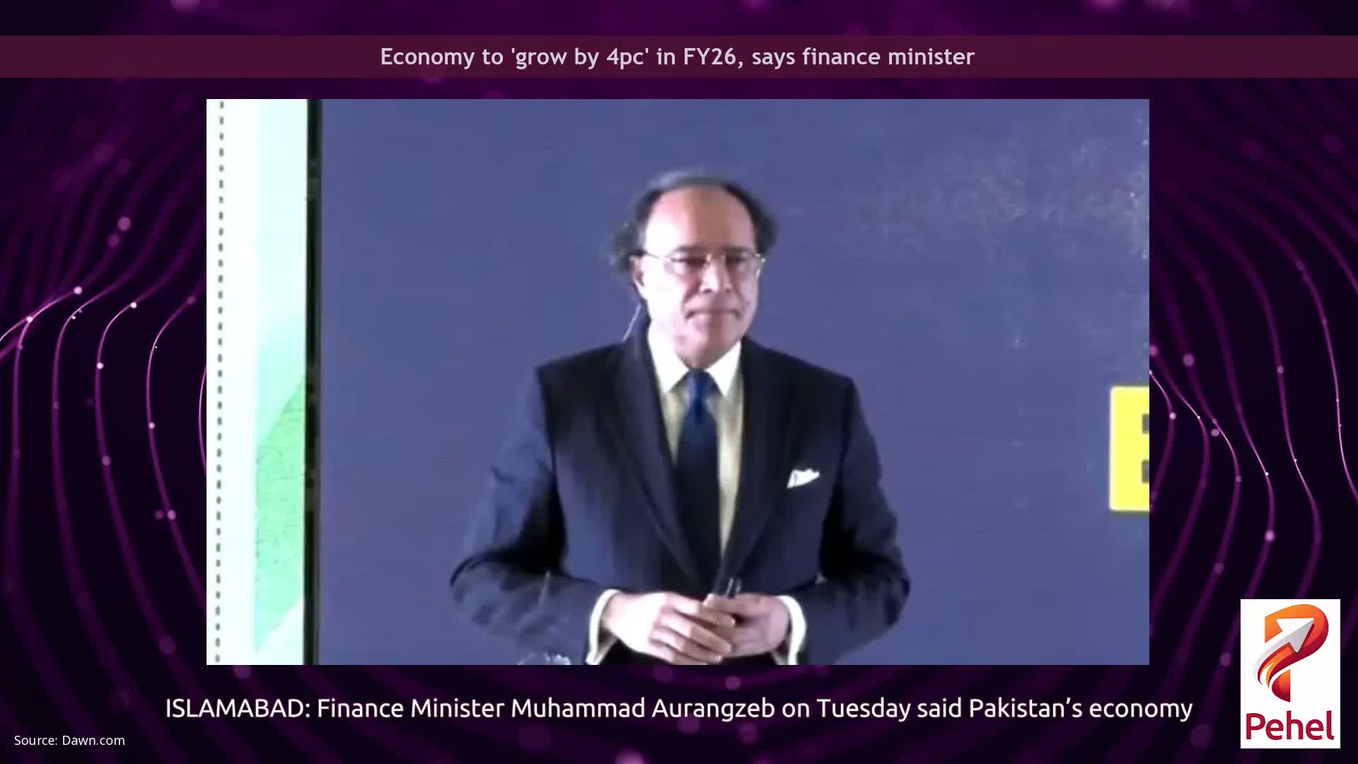 Economy to 'grow by 4pc' in FY26, says finance minister