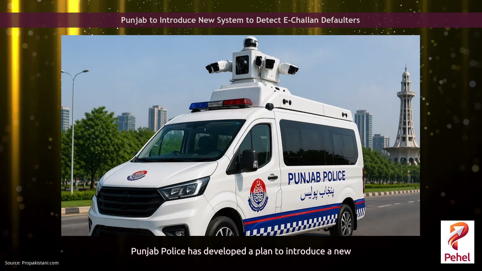 Punjab to Introduce New System to Detect E-Challan Defaulters
