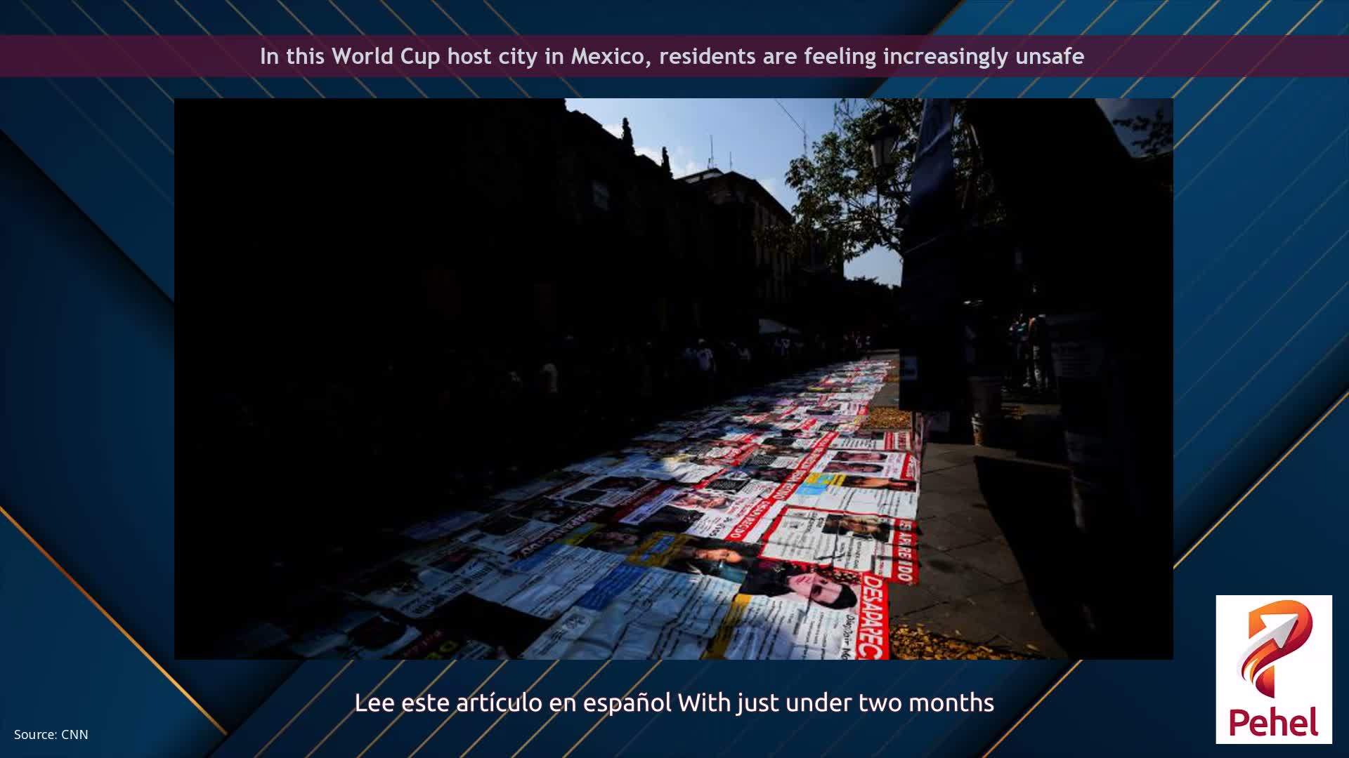 In this World Cup host city in Mexico, residents are feeling increasingly unsafe