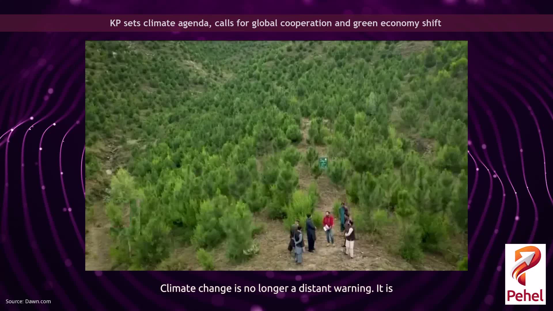 KP sets climate agenda, calls for global cooperation and green economy shift