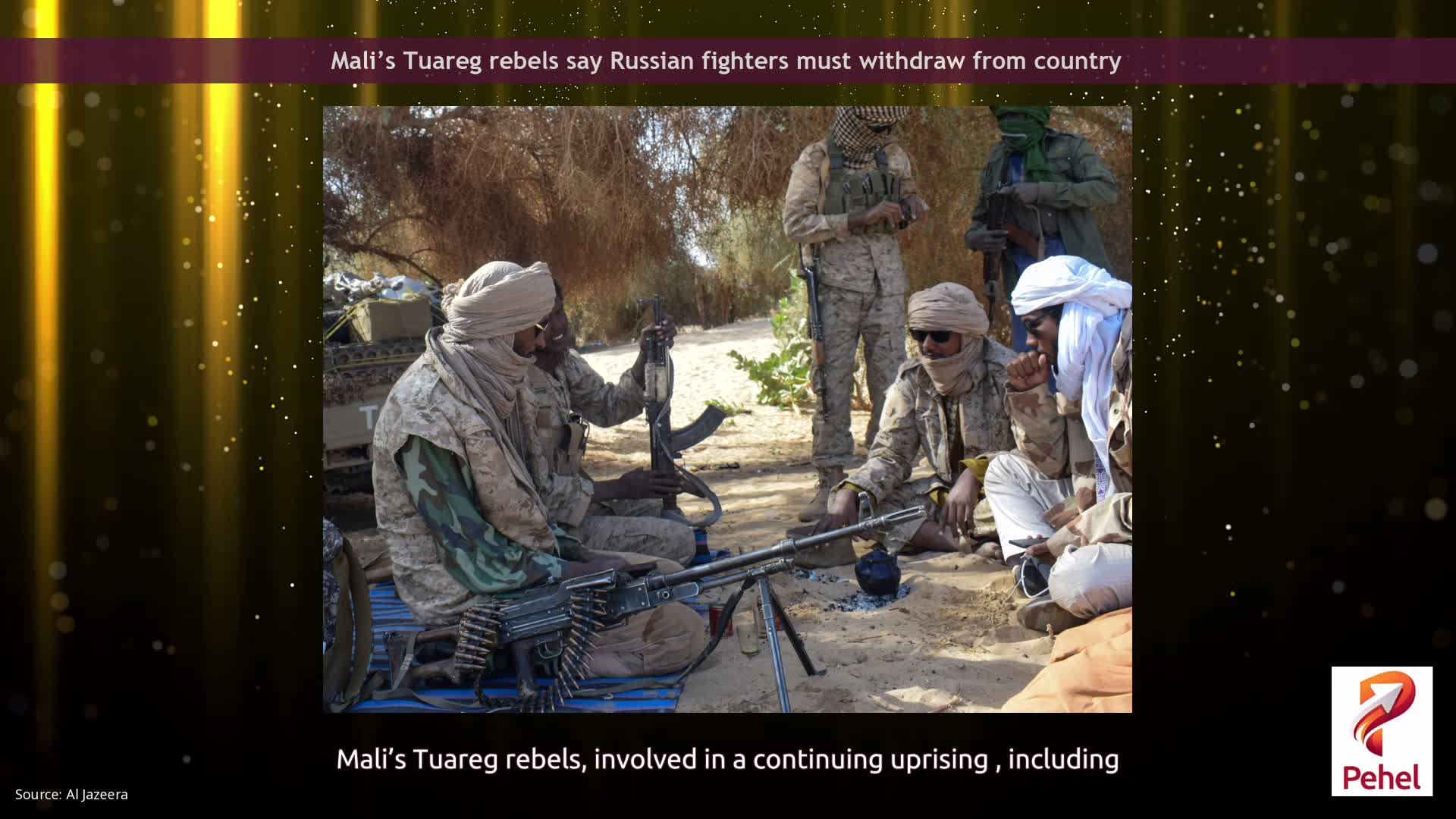 Mali’s Tuareg rebels say Russian fighters must withdraw from country