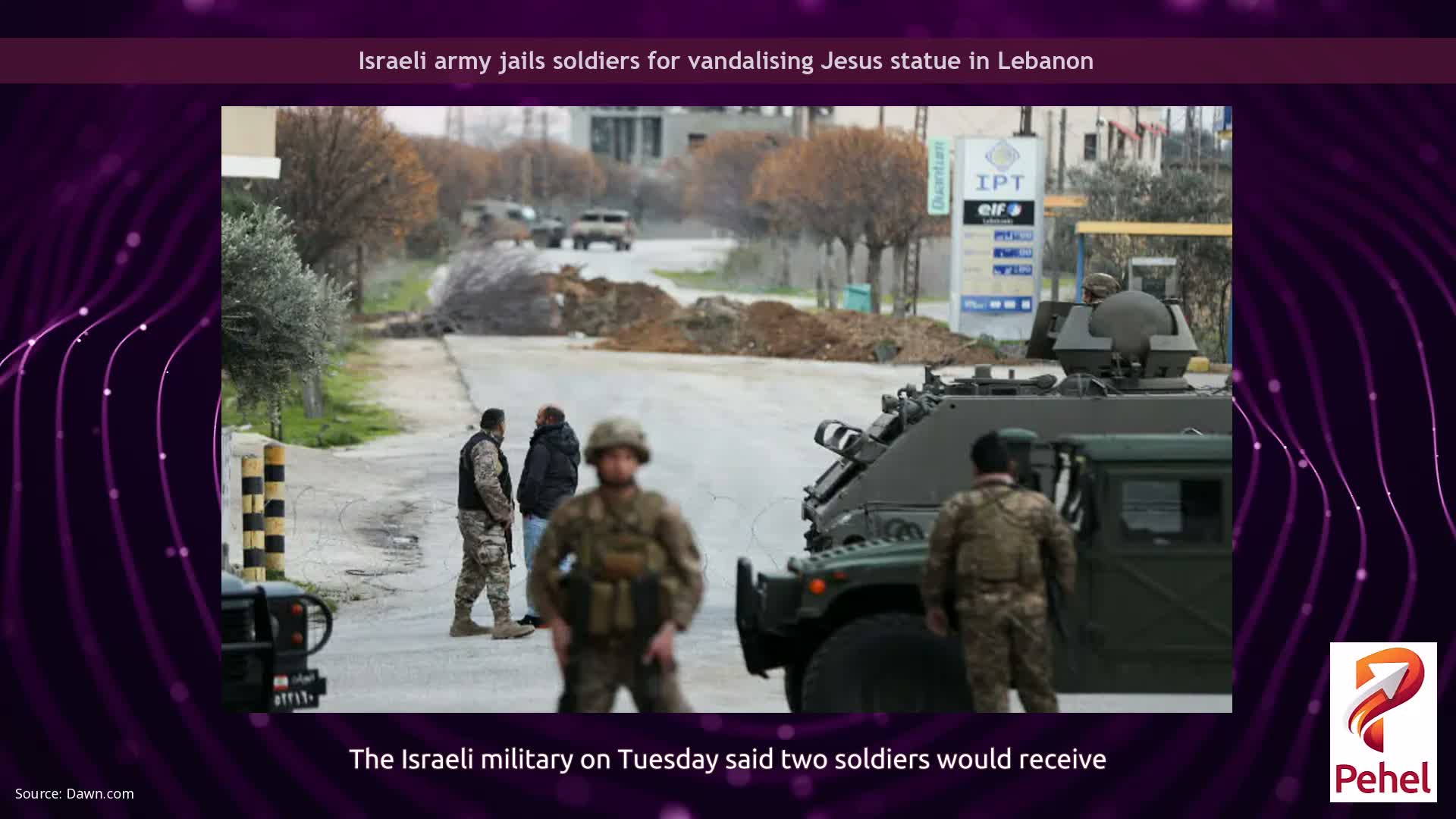 Israeli army jails soldiers for vandalising Jesus statue in Lebanon