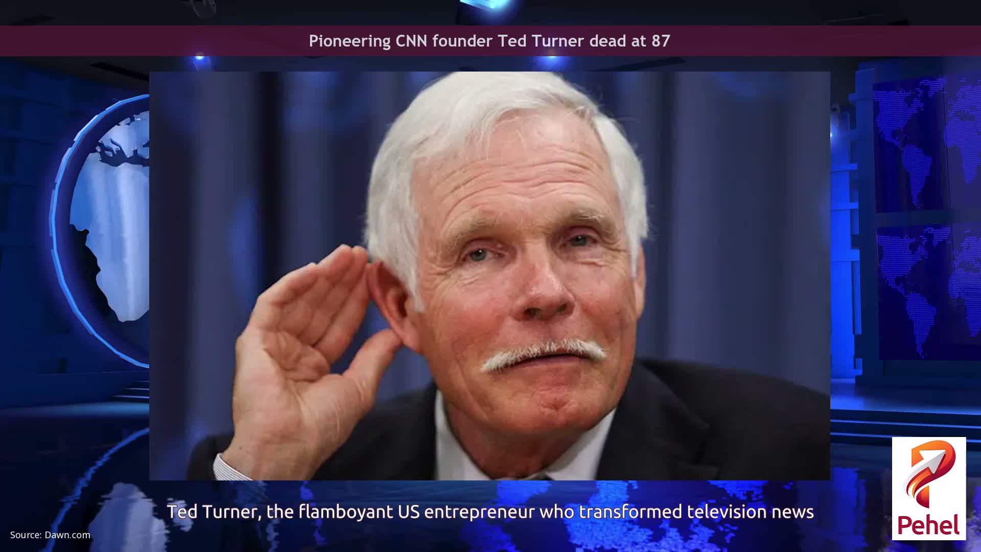 Pioneering CNN founder Ted Turner dead at 87