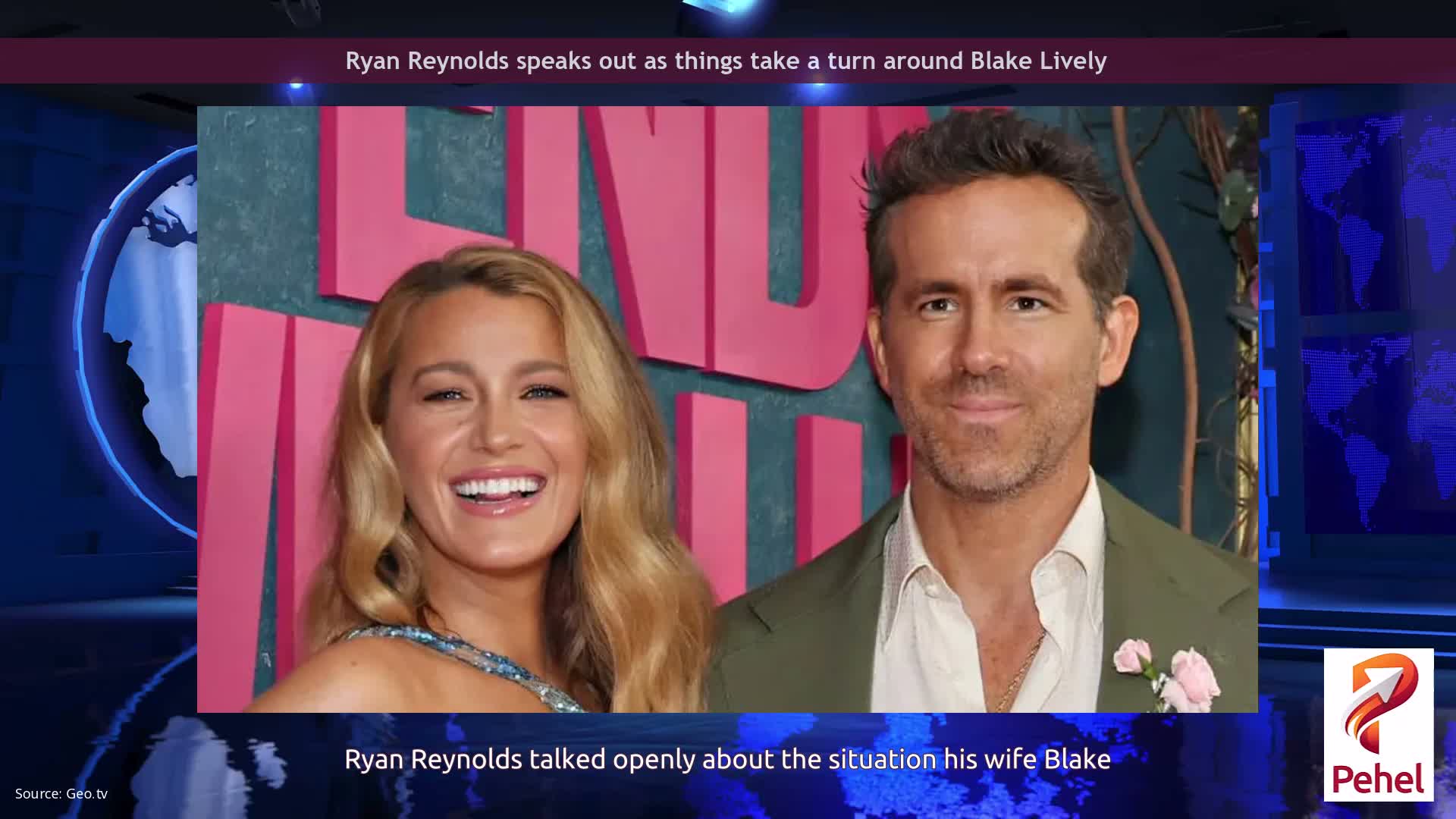 Ryan Reynolds speaks out as things take a turn around Blake Lively
