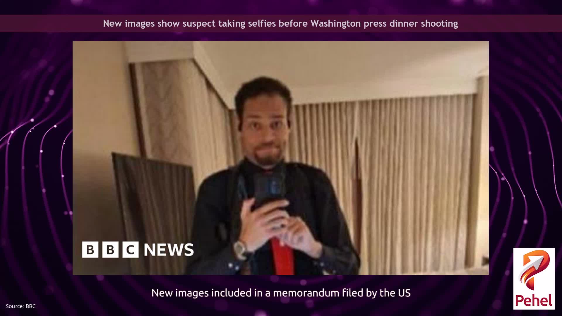 New images show suspect taking selfies before Washington press dinner shooting