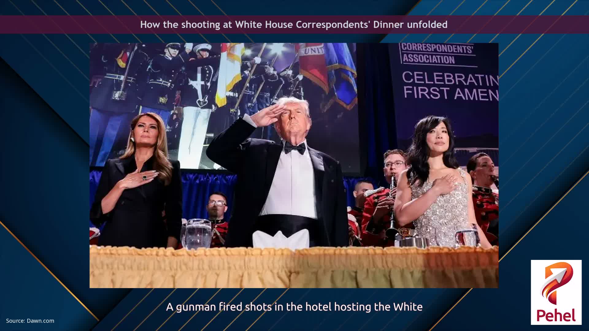 How the shooting at White House Correspondents' Dinner unfolded