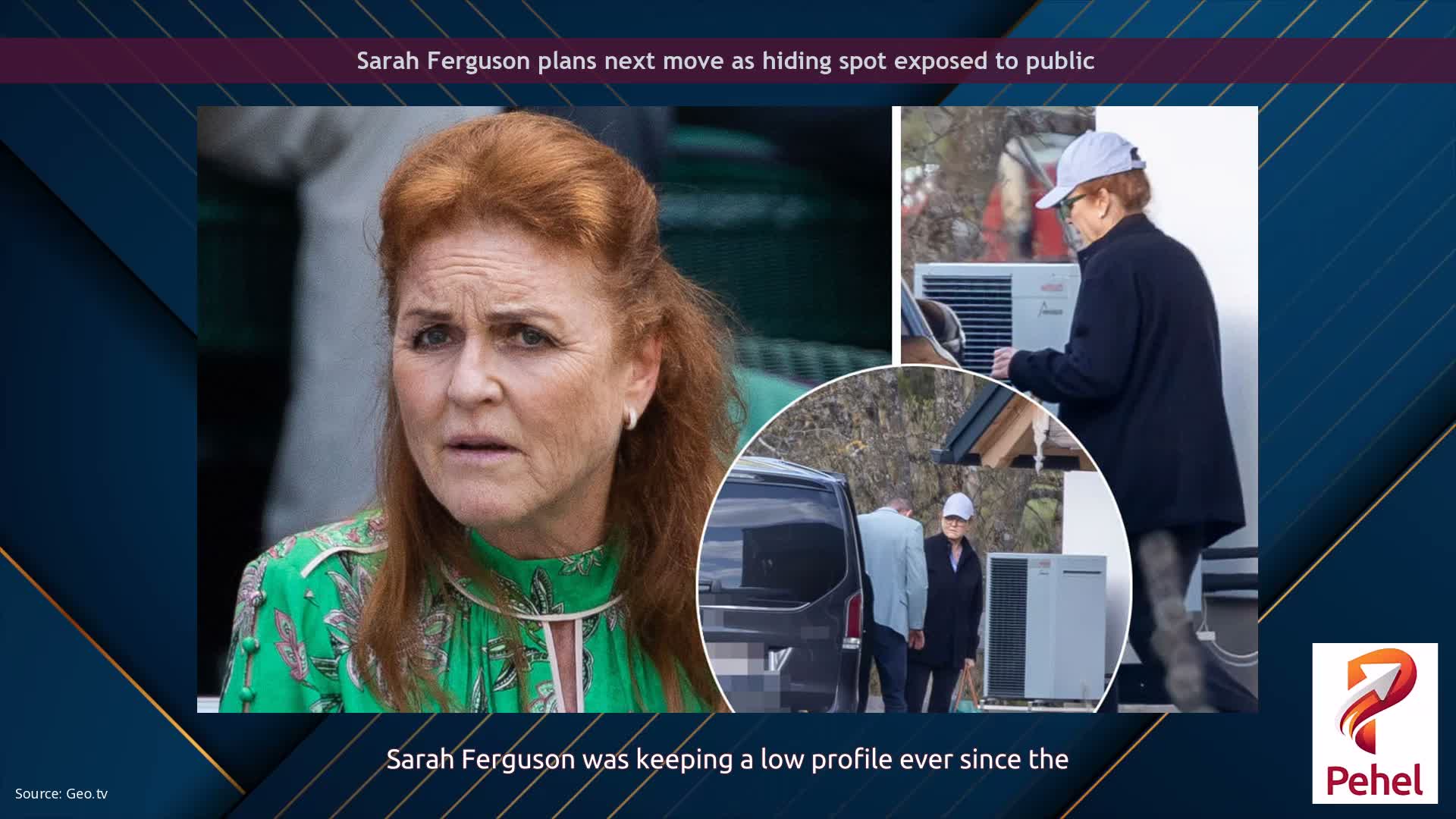 Sarah Ferguson plans next move as hiding spot exposed to public