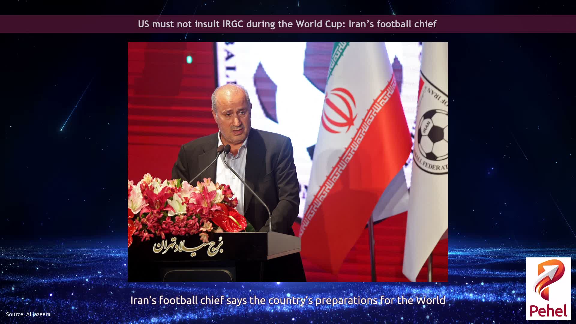 US must not insult IRGC during the World Cup: Iran’s football chief