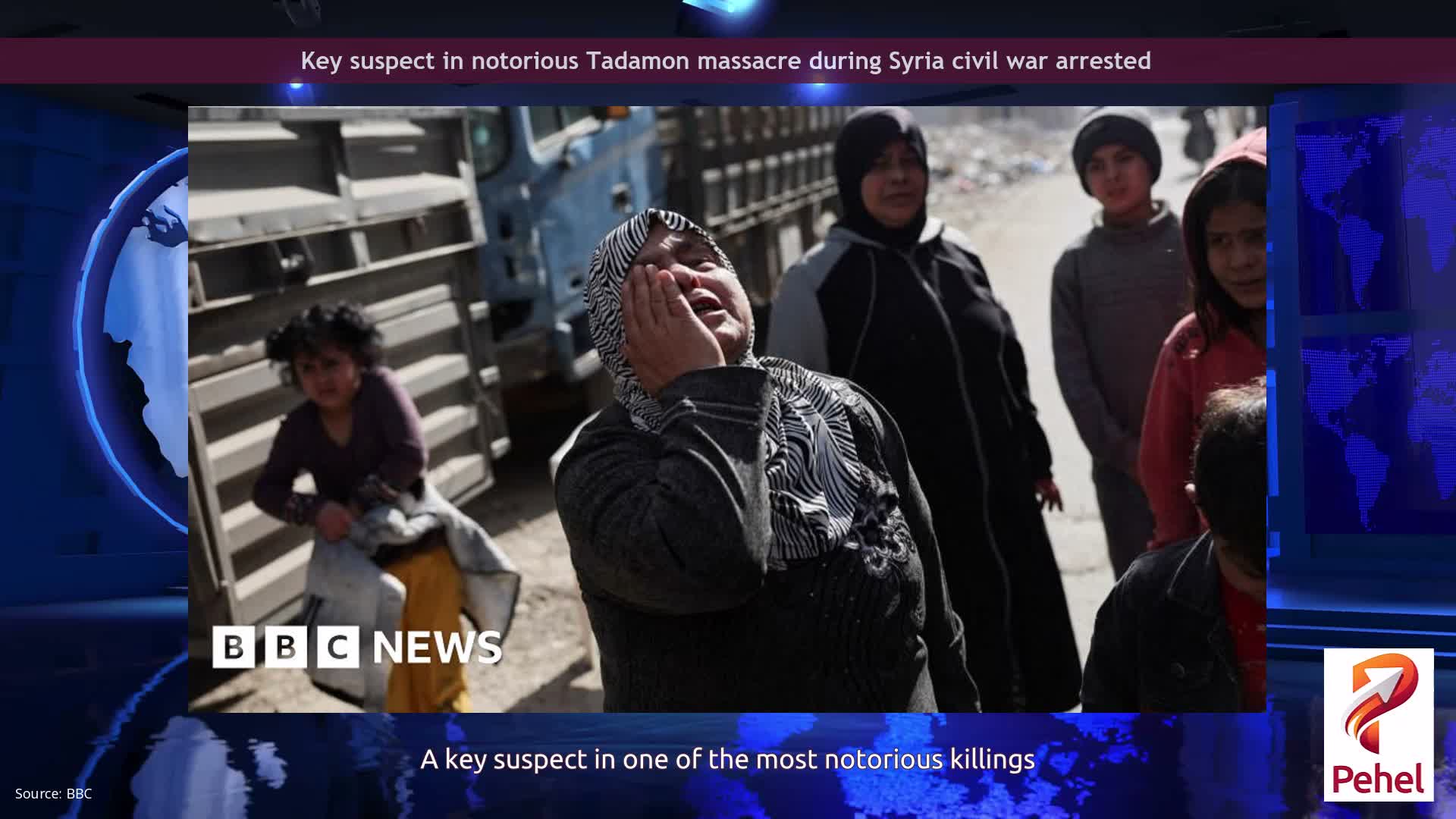 Key suspect in notorious Tadamon massacre during Syria civil war arrested