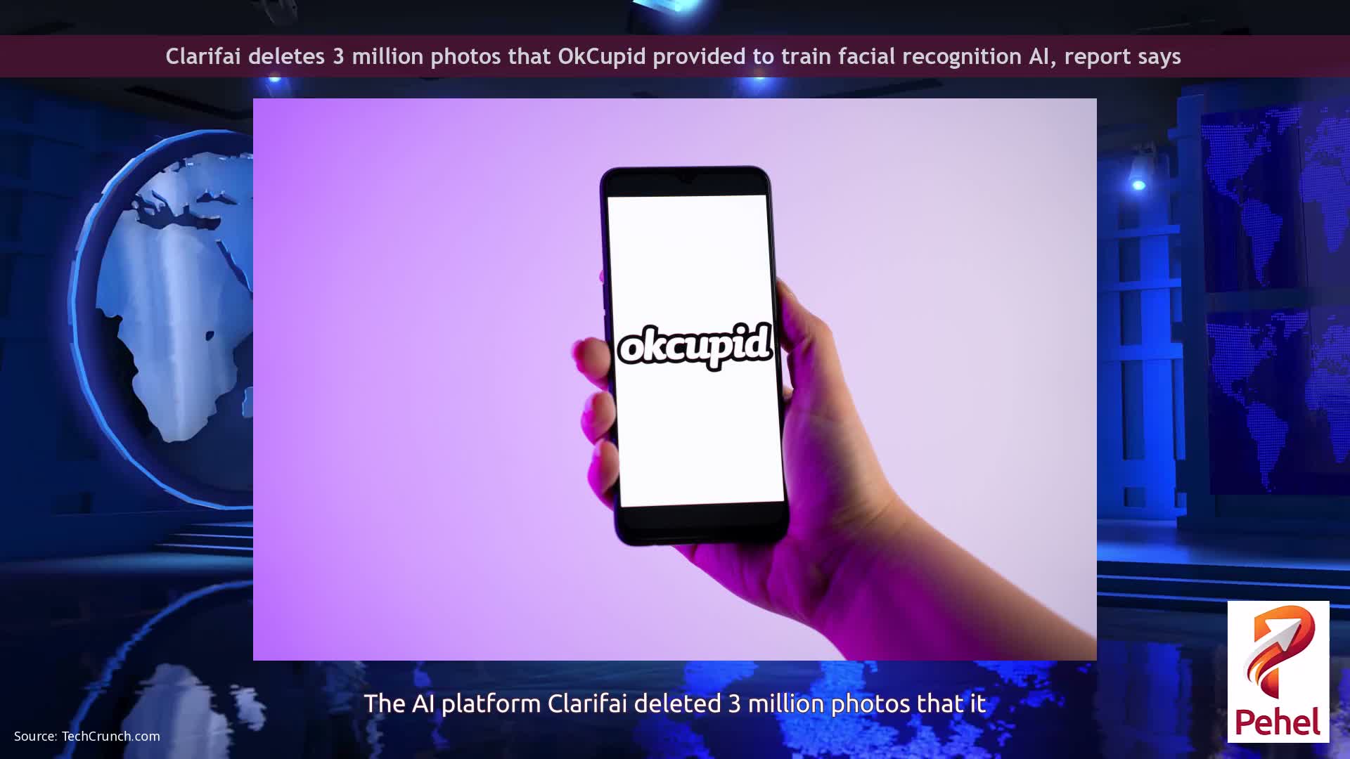 Clarifai deletes 3 million photos that OkCupid provided to train facial recognition AI, report says
