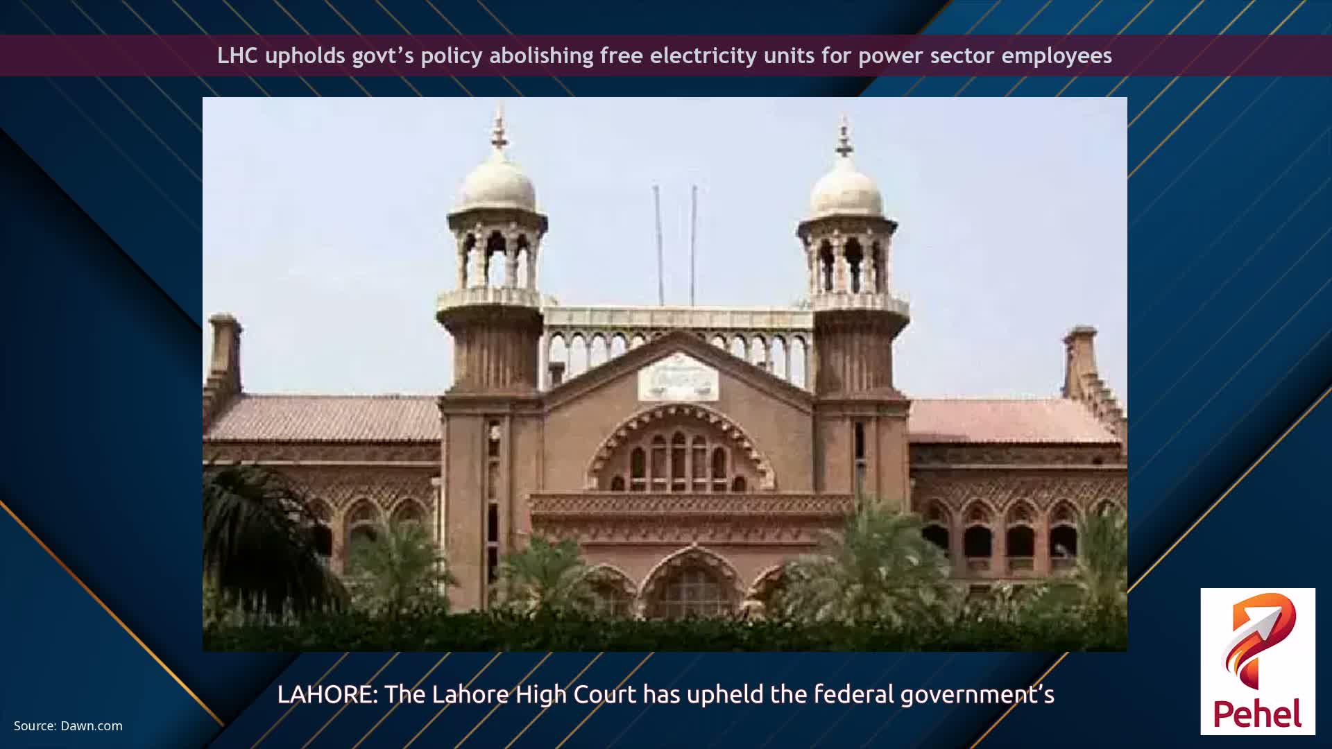 LHC upholds govt’s policy abolishing free electricity units for power sector employees