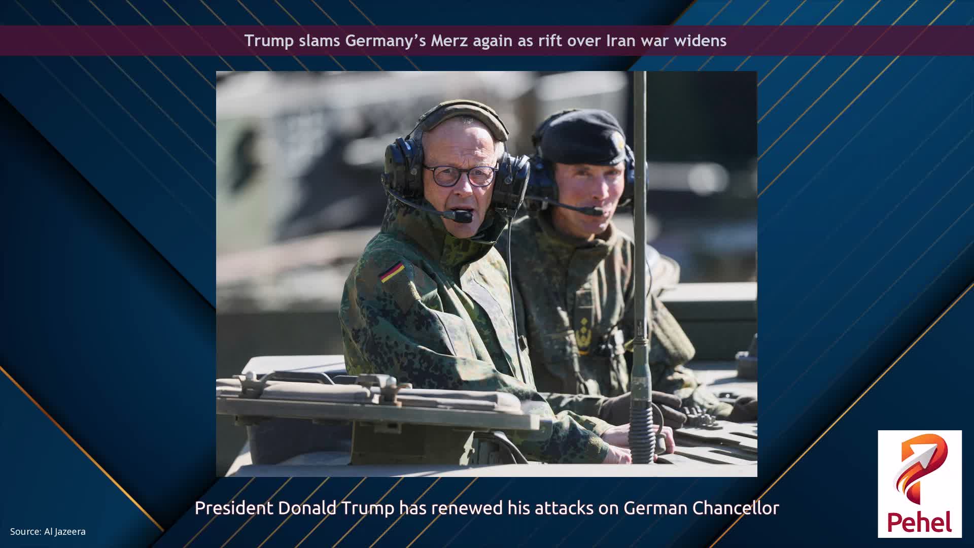 Trump slams Germany’s Merz again as rift over Iran war widens