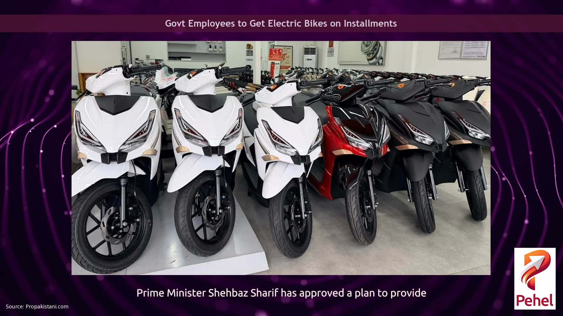 Govt Employees to Get Electric Bikes on Installments