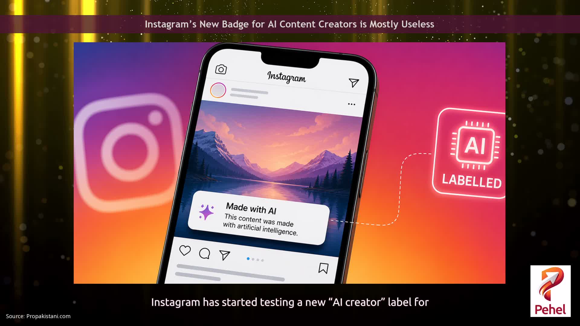 Instagram’s New Badge for AI Content Creators is Mostly Useless