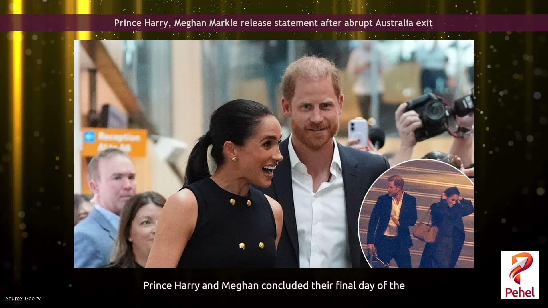 Prince Harry, Meghan Markle release statement after abrupt Australia exit