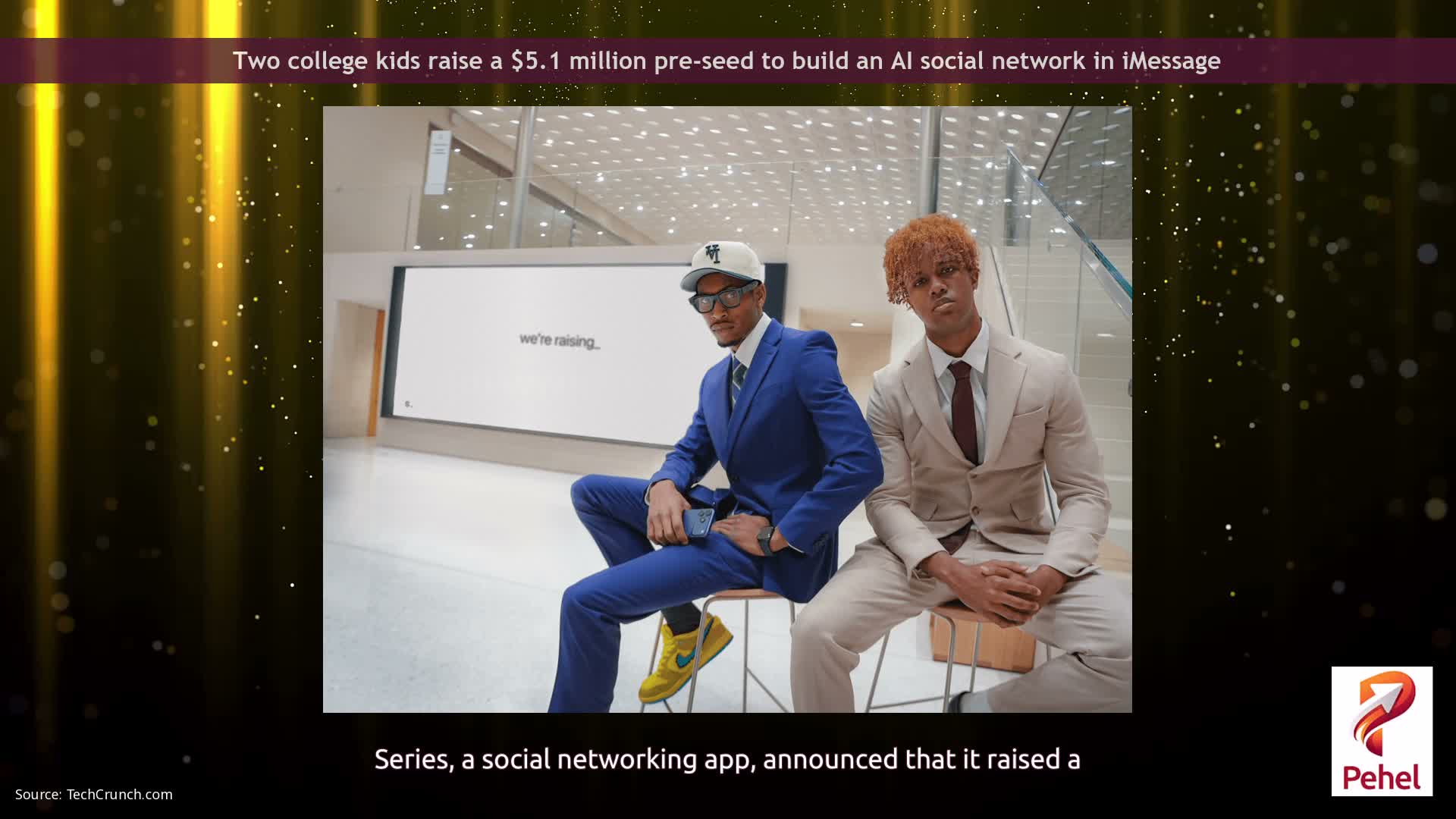 Two college kids raise a $5.1 million pre-seed to build an AI social network in iMessage