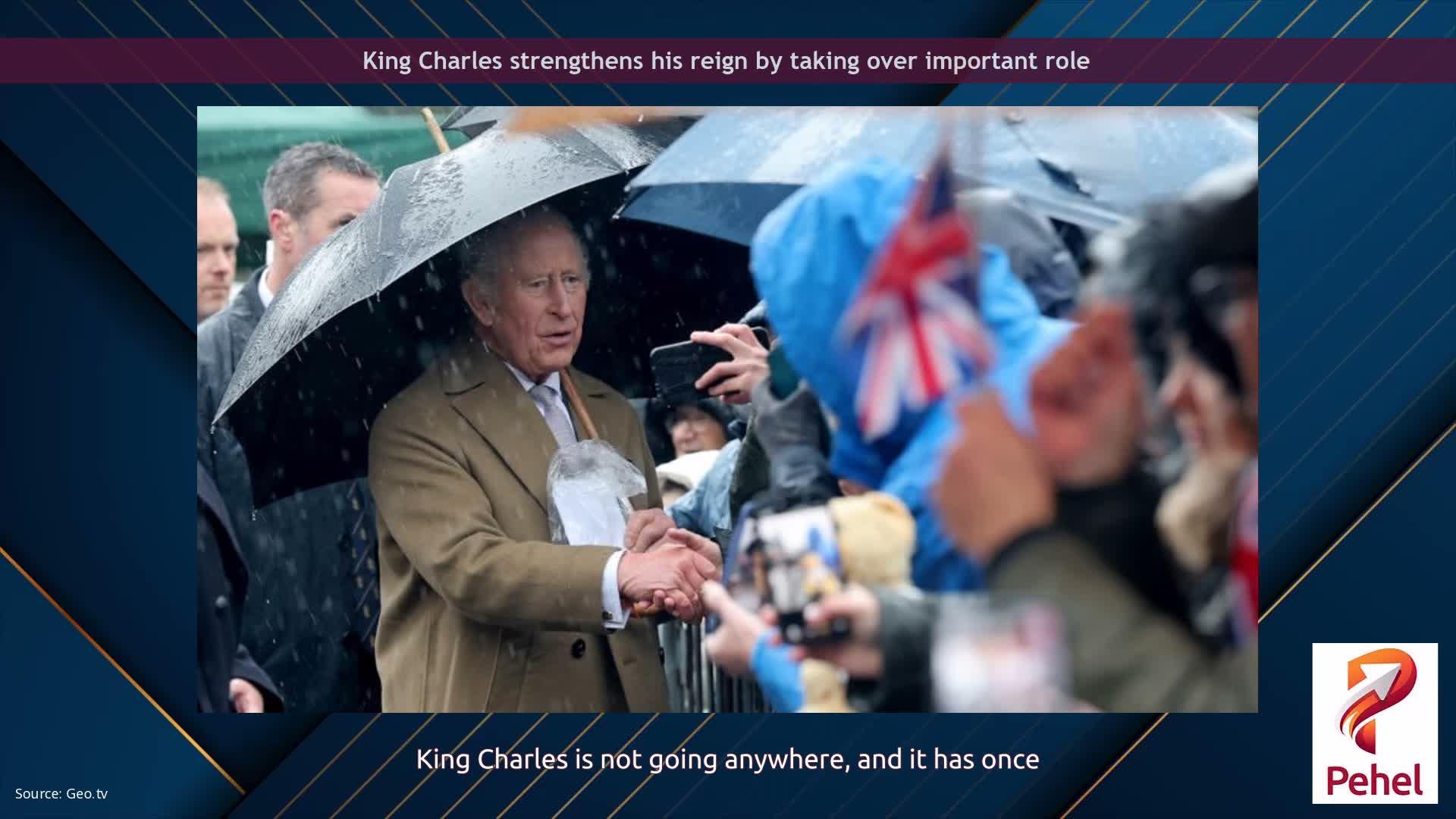 King Charles strengthens his reign by taking over important role