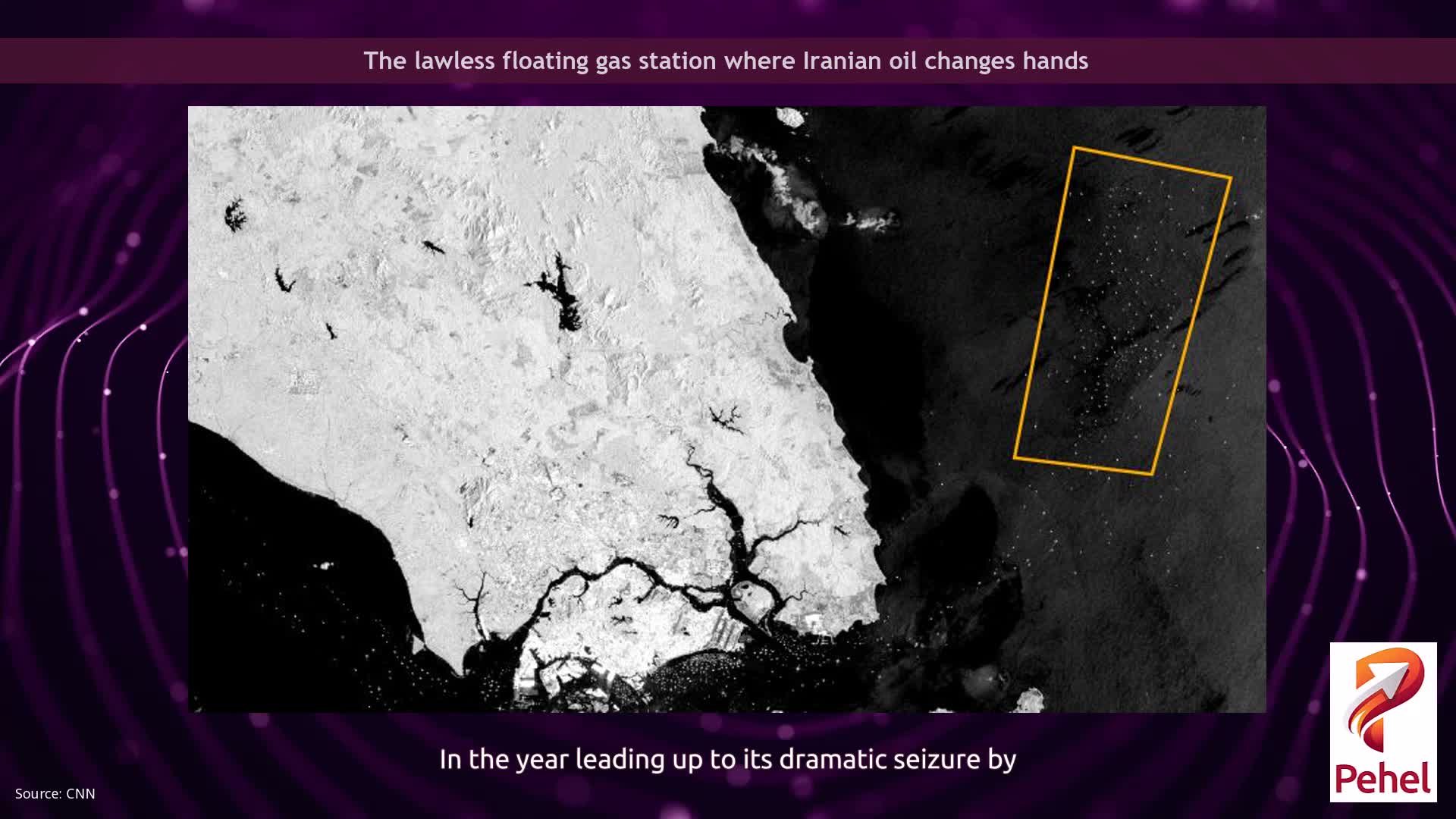 The lawless floating gas station where Iranian oil changes hands