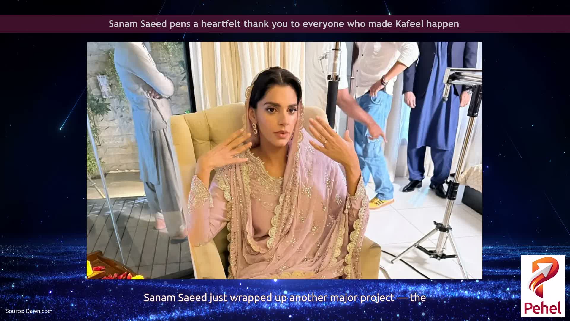 Sanam Saeed pens a heartfelt thank you to everyone who made Kafeel happen