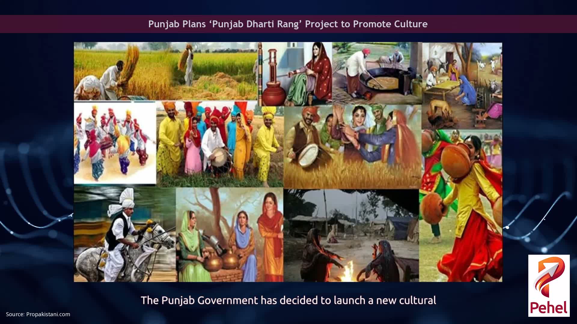 Punjab Plans ‘Punjab Dharti Rang’ Project to Promote Culture