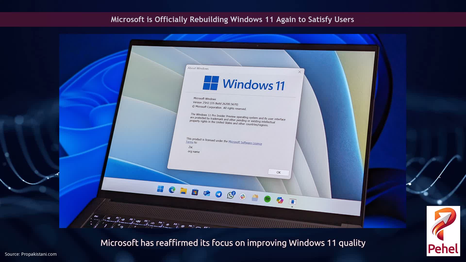 Microsoft is Officially Rebuilding Windows 11 Again to Satisfy Users
