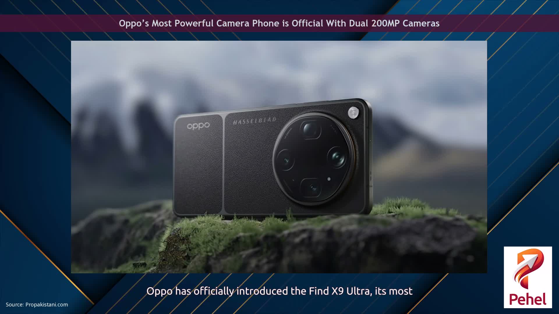 Oppo’s Most Powerful Camera Phone is Official With Dual 200MP Cameras