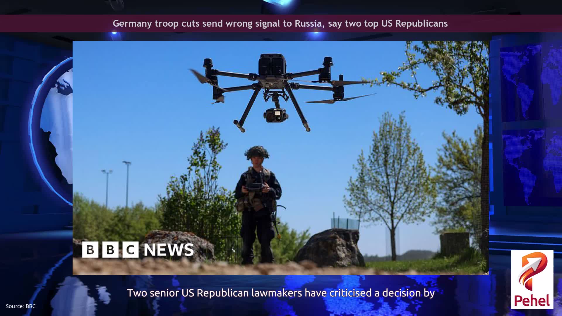 Germany troop cuts send wrong signal to Russia, say two top US Republicans