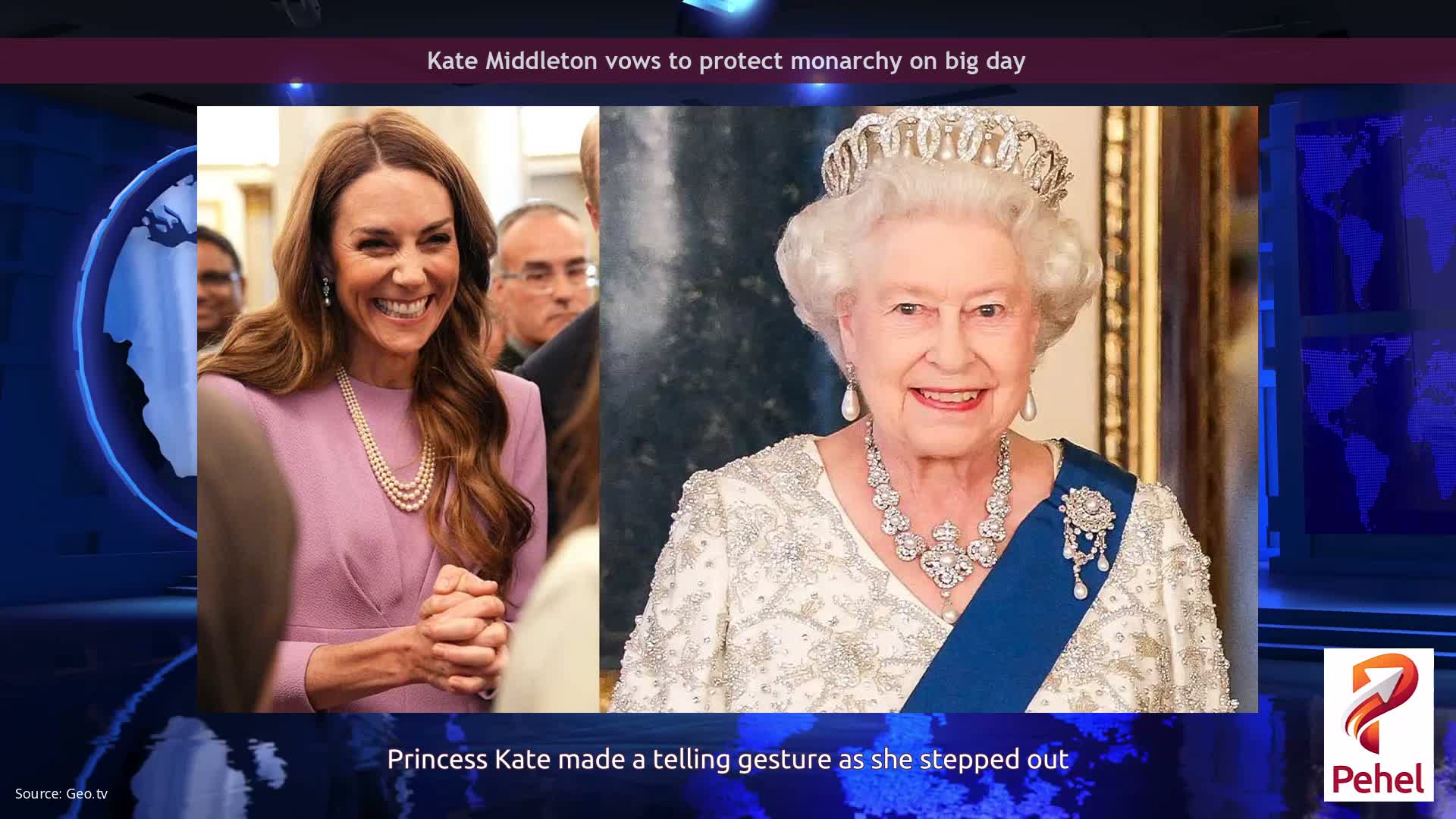Kate Middleton vows to protect monarchy on big day