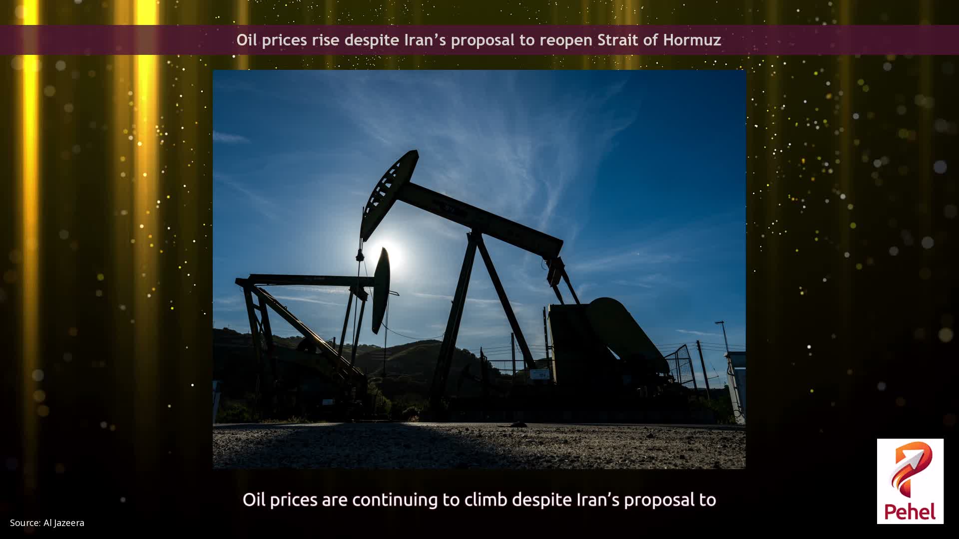 Oil prices rise despite Iran’s proposal to reopen Strait of Hormuz