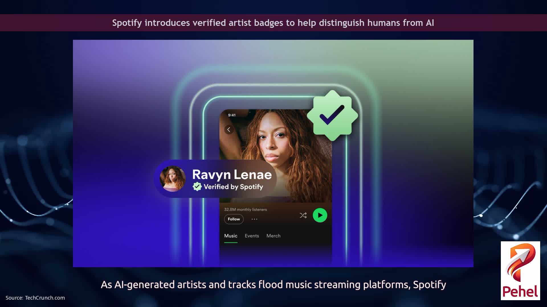 Spotify introduces verified artist badges to help distinguish humans from AI