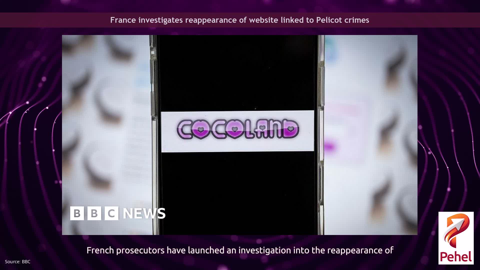 France investigates reappearance of website linked to Pelicot crimes