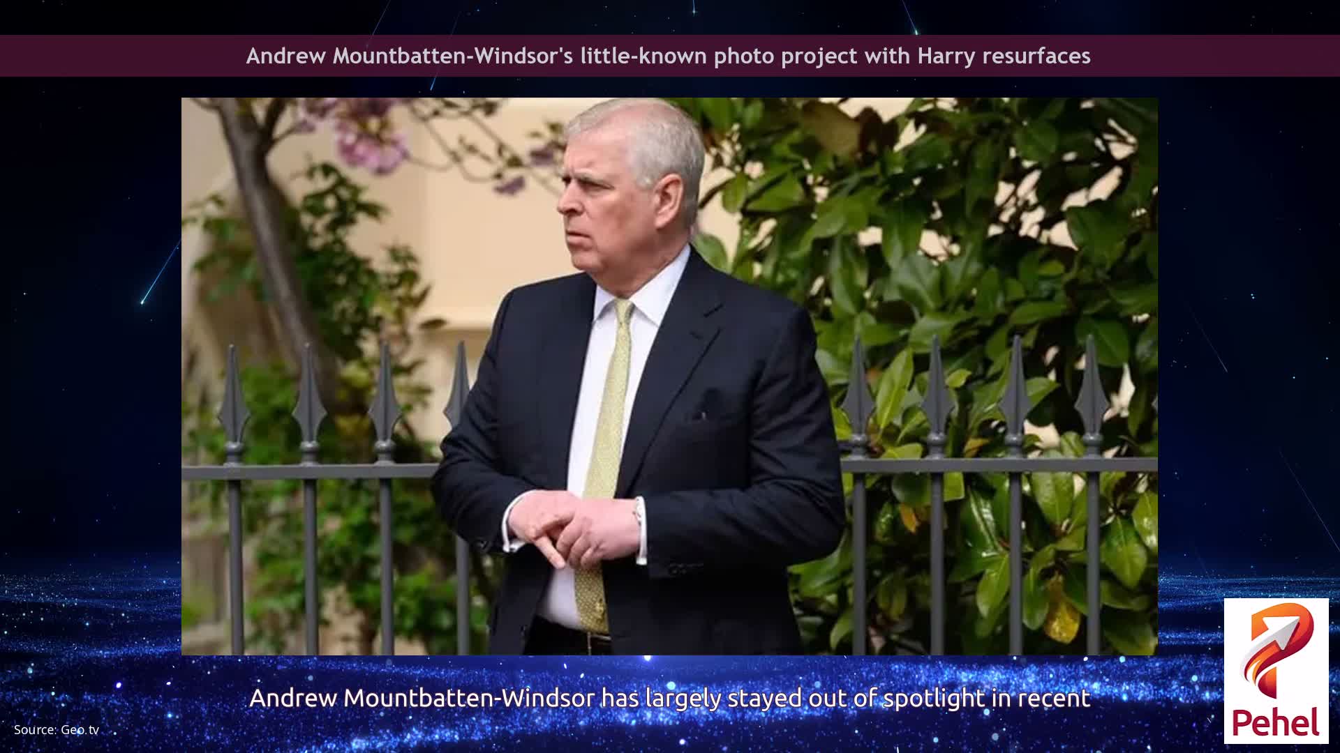 Andrew Mountbatten-Windsor's little-known photo project with Harry resurfaces